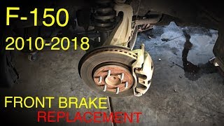 Ford F150 Front Brake Replacement 20102018 [upl. by Biron]