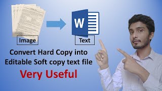 Convert image to text  Hard copy se soft copy banaye  Hindi 2022 [upl. by Ranie859]