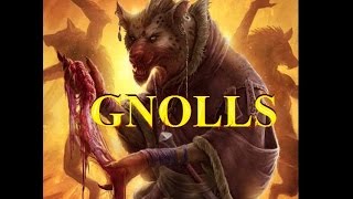 Dungeons and Dragons Lore  Gnoll [upl. by Nerraj]