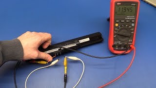 How to Test a Laptop Battery  EcProjects [upl. by Leupold]