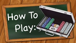 How to play Poker  5 Card Draw [upl. by Silevi]