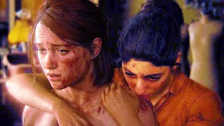 Ellie And Dina ALL ROMANCE SCENES  The Last of Us 2 LOU2 2020 [upl. by Hgielah]