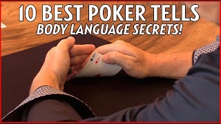 Magician Reveals 10 Best Poker TELLS  Reading People amp Body Language [upl. by Llenal114]