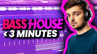 HOW TO BASS HOUSE IN 3 MINUTES [upl. by Drabeck]