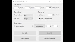 How To Get An Auto Clicker  Windows 7  2021 [upl. by Burkhard]