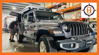 Jeep Gladiator Overland Build Our AluCab Canopy Camper [upl. by Waldner]