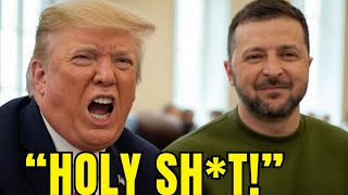 Zelensky Drops LATENIGHT BOMBSHELL on Trump quothe did WHATquot [upl. by Eidoj189]