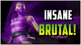 MK11 Mileena Insane Combo Into Brutality  Mortal Kombat 11 Mileena Ranked Matches [upl. by Amann]