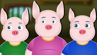 Sinhala Cartoon  ඌරු පැටව් තුන්දෙනා Uru Pataw Thundhena  Three Little Pigs in Sinhala  Fairy Tale [upl. by Isnyl]