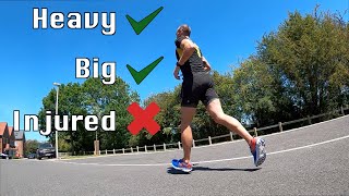 5 Best Tips to Run Injury Free  Advice for heavy runners [upl. by Kohcztiy546]