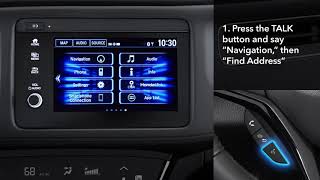 Honda HRV How to Use Major Navigation System Features [upl. by Tserof]