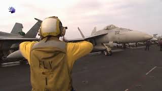 El porta avión más poderoso del mundo USS Ronald Reagan [upl. by Kinimod105]