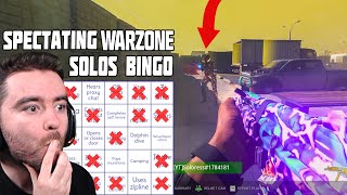 SICK  Warzone Solos Spectating Bingo [upl. by Saraann127]