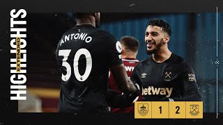 EXTENDED HIGHLIGHTS  BURNLEY 12 WEST HAM [upl. by Dex486]