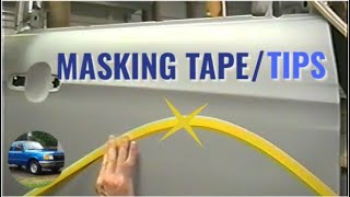 Automotive Masking Tape Tips and Techniques [upl. by Anitel]