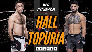 UFC Hall vs Topuria [upl. by Card]