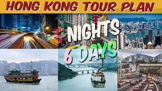 5 Nights 6 Days Hong Kong Tour Plan  Hong Kong Tour Plan from India [upl. by Airetak]