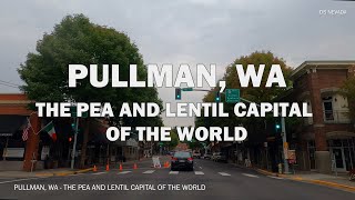 Pullman WA  Driving Downtown 4K [upl. by Yentyrb]