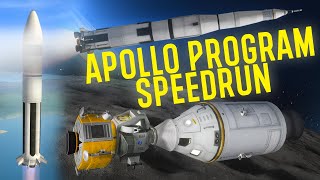 KSP Recreating the ENTIRE Apollo Program and its Rockets [upl. by Felise]