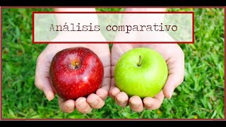 Análisis comparativo [upl. by Eserrehs]