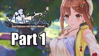 ATELIER RYZA EVER DARKNESS amp THE SECRET HIDEOUT Gameplay Walkthrough Part 1  No Commentary [upl. by Arahset851]