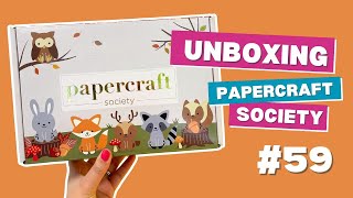 Unboxing Papercraft Society Box 59 [upl. by Erdrich26]