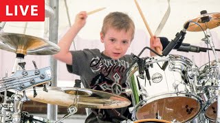 Drumming PRODIGY Reveals JawDropping LIVE Performance [upl. by Susej]