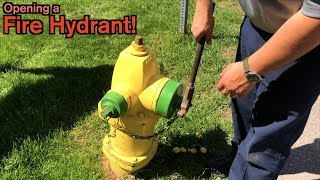 How to Open a Fire Hydrant [upl. by Larena]