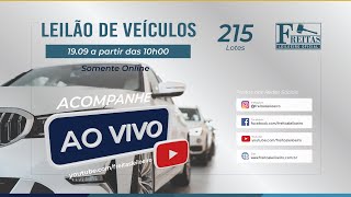 AO VIVO  Leilão Online de Veículos  Freitas Leiloeiro 19092023 [upl. by Stefa]