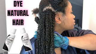 Semi Permanent Dye on Natural Hair [upl. by Koa265]