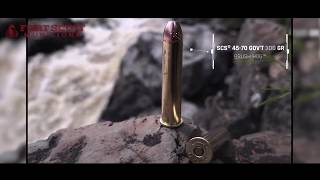 Fort Scott Munitions™ 300 gr 4570 TUI™ vs Clear Ballistics Gel [upl. by Fifine]