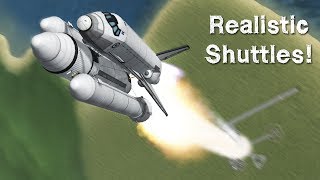 KSP REALISTIC Shuttles are a thing now [upl. by Sadnalor119]