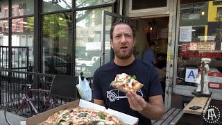 Barstool Pizza Review  Lindustrie Pizzeria Brooklyn NY [upl. by Ardnahc]