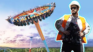 Así se construyó el JUEGO MECÁNICO más impactante de Six Flags [upl. by Aicirtak767]