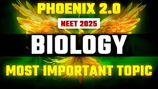 Phoenix 20 Biology Most Important Video for NEET 2025  Unacademy NEET Toppers  Udaan [upl. by Manwell900]