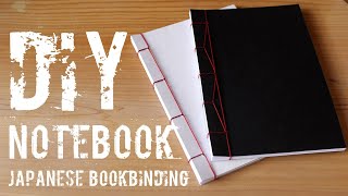 DIY  Notebook japanese bookbinding  Back to School [upl. by Emsoc746]