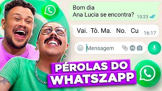 ANALISANDO GRANDES PÉROLAS DO WHATSZAPP  Diva Depressão [upl. by Suiramad227]