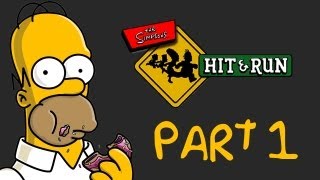 Lets Play Simpsons Hit amp Run  Part 1 HD [upl. by Irehs]