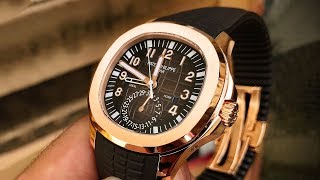 Patek Philippe Aquanaut 5164R  Luxury Watch Review [upl. by Moreta]