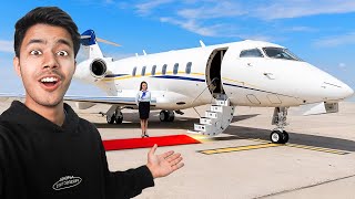 I Tried ₹750000 Private Jet Ticket [upl. by Aleehs276]