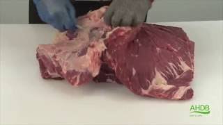 How to cut a Chuck Eye Centre Cut Steak [upl. by Cly]