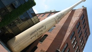 Louisville Slugger Museum amp Factory Tour [upl. by Esinwahs]