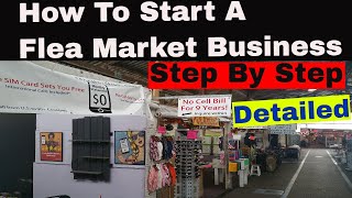 How To Start a Flea Market Business from Scratch Step by Step Part [upl. by Eita]