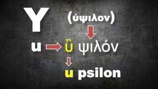 Greek alphabet the CORRECT pronunciation [upl. by Mackay]