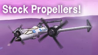 KSP Stock SCIENCE PLANE to EVE Breaking Ground DLC [upl. by Nelad]