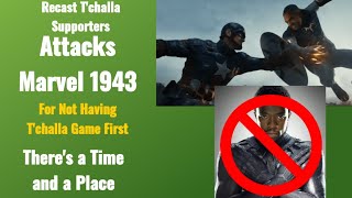 Recast Tchalla Supporters Attacks Marvel 1943 [upl. by Silvan]