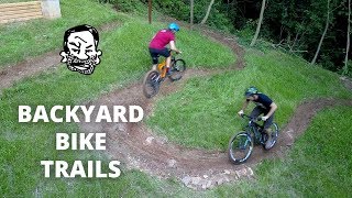 Backyard MTB Trails  Building amp Riding [upl. by Ennaj885]