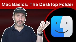 Mac Basics The Desktop Folder [upl. by Sillihp]