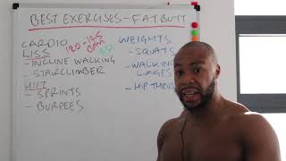 The Best Exercises To Burn Butt Fat For Men [upl. by Oman]