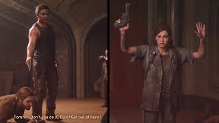 The Last of Us Part 2  Abby Confronts Ellie  Kills Jesse  Both Abby  Ellies Perspective [upl. by Genia]